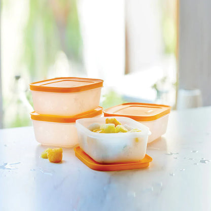 FREEZER KEEPER SMALL LOW - FREEZER CONTAINERS (4 PACK)
