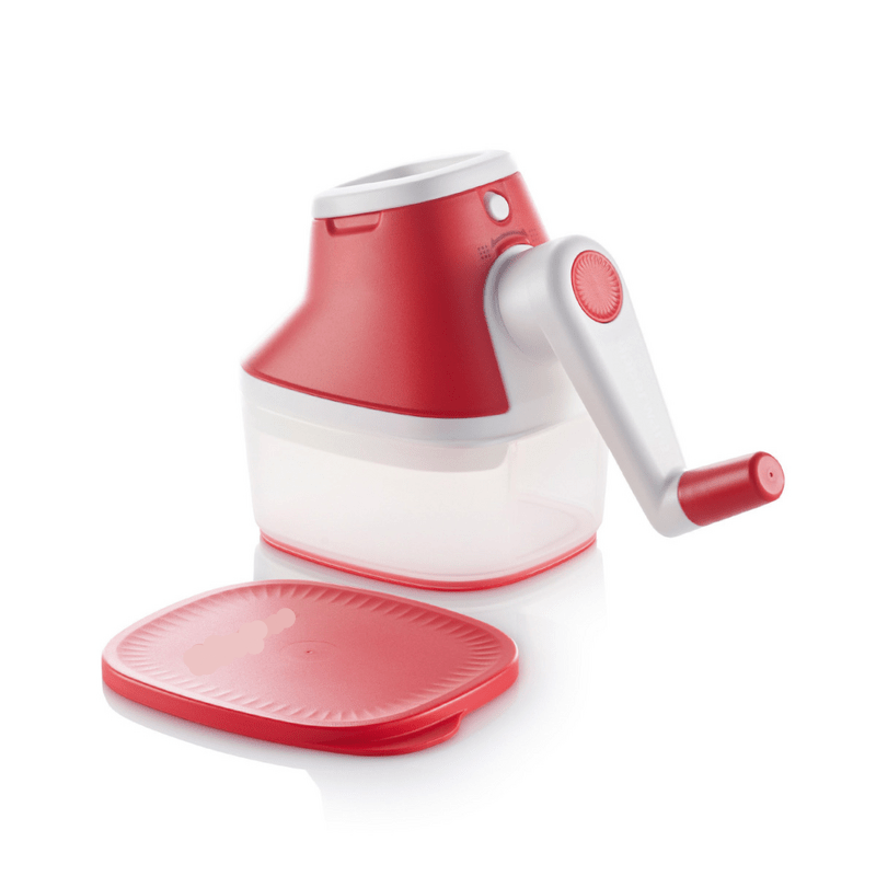 Dual-Direction Rotary Grater with Storage Lid